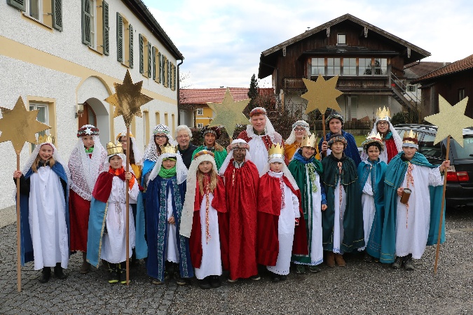 Sternsinger-Gruppenbild 2016