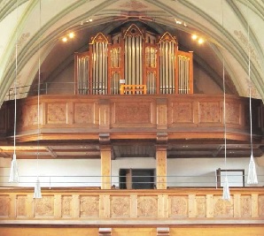 Orgel der Pfarrkirche St. Margareta in Ampfing