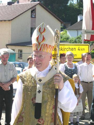 Hoher Besuch in Maria Thalheim.