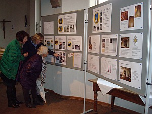 Infotafel zur Innenrenovierung St. Otto