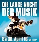 Plakatmotiv Lange Nacht der Musik 2016