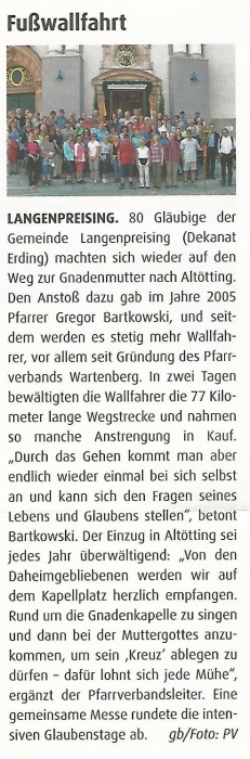 Bericht Kirchenzeitung 05.06.2016