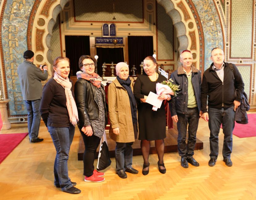 Sarajevo Gruppenbild mit jüd. Vertreterin