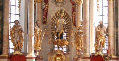 St. Ägidius, Altarfiguren