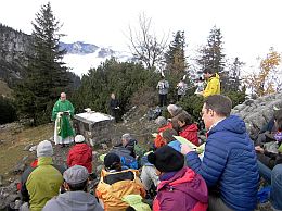 Berggottesdienst 2015 auf der Kampenwand