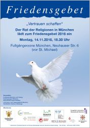 Friedensgebet Plakat 2016
