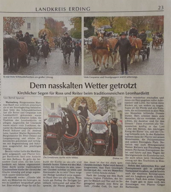 Zeitungsartikel MZ 2016