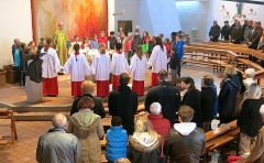 Einführung Erstkommunionkinder in St. Albertus Magnus