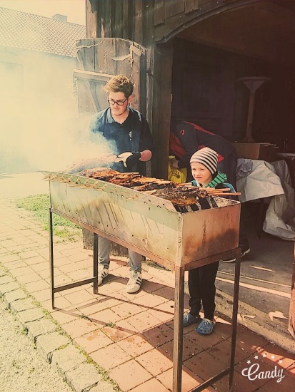 Steckerlfisch grillen