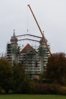 Kirche Notdach