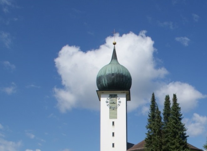 Baierbrunn Pfarrkirche Turm