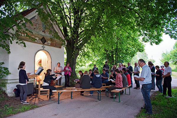 Maiandacht Kapelle Braunrott 2016, Pfarrei St. Johannes der Täufer Aspertsham