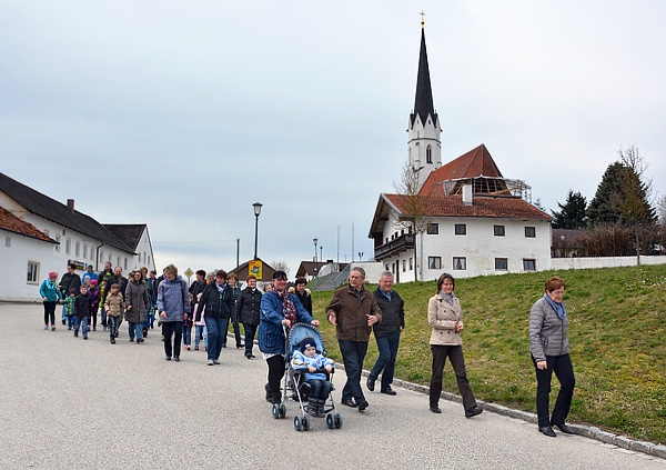 Emmausgang, Pfarrei St. Johannes der Täufer Aspertsham, 2016