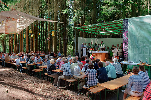 Waldfest, Pfarrei St. Johannes der Täufer Aspertsham, 2016