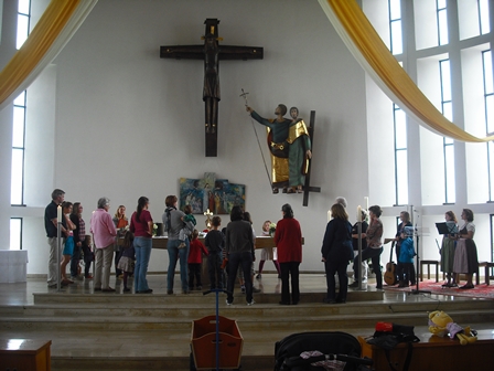 Baierbrunn Familienwallfahrt 2013 Kirche