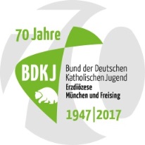 Logo 70 Jahre BDKJ