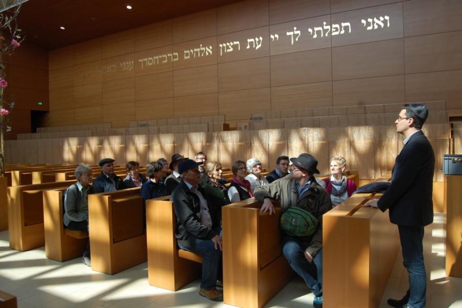 Besuch Ohel Jakob Synagoge