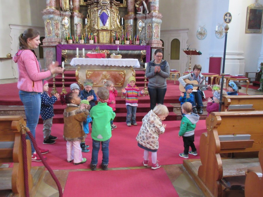 Krippe Ostergottesdienst