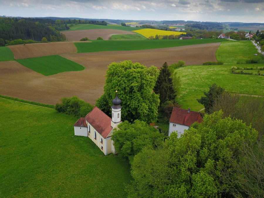 Landshut-Berg Maria Bründl Vogelperspektive