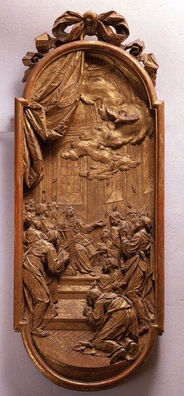 Mü_Dom_Chorabschluß_Relief_Pfingstwunder_Ignaz-Günther_Mülbe88