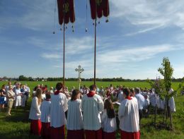 Maiandacht am Hohenbrunner Feldkreuz