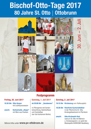 Plakat Bischof-Otto-Tage 2017