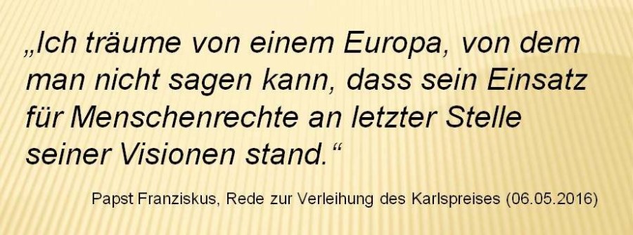 Europa - Menschenrechte