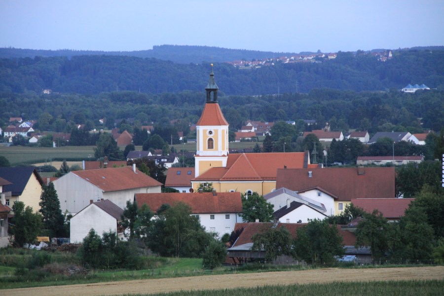 Die Pfarrkirche St. Jakobus der Ältere in Bruckberg