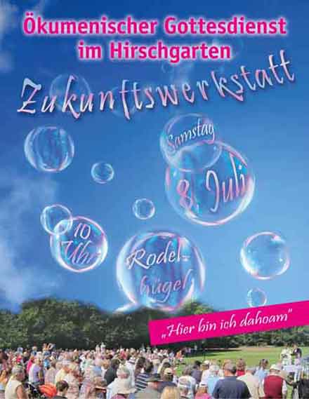 Hirschgartengottesdienst 2017 Flyer