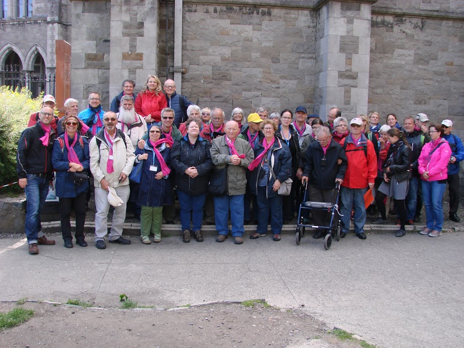 Gruppenfoto vor Christchurch