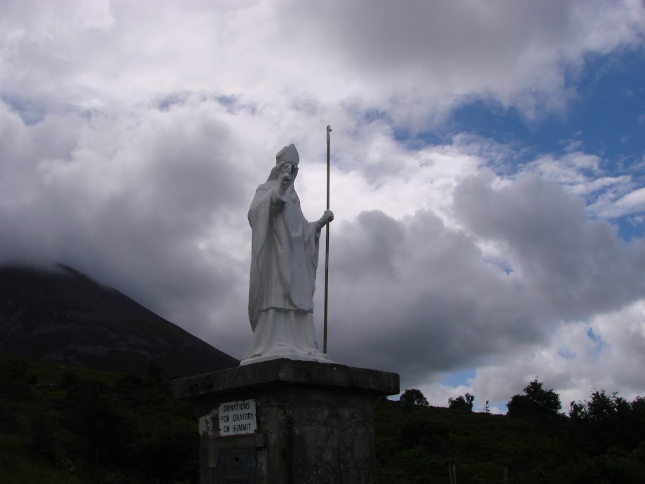 St. Patrick-Statue
