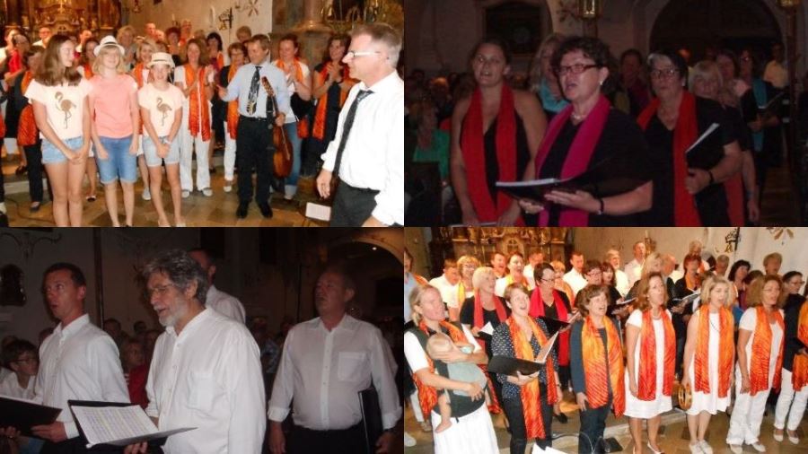 Chorkonzert des Beuerberger Kirchenchors mit dem Gospelchor Pastetten