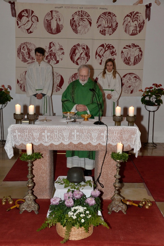 Eixenberger bei der Gottesdienstfeier