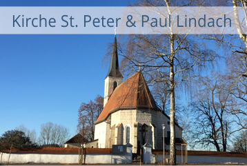 Kachel Kirche St. Peter und Paul Lindach