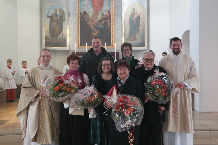 Oberau ehrt Jubilare, Foto:Regina Bachhuber-Gall