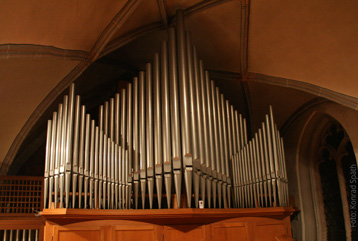Orgelpfeifen Kirche St. Andreas