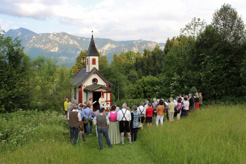 Gottesdienst an der Antonius Kapelle