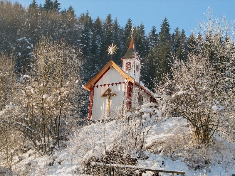 Antoniuskapelle im Winter