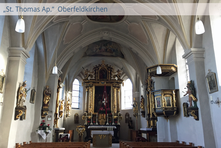 Slider Altarrraum St. Thomas Oberfeldkirchen