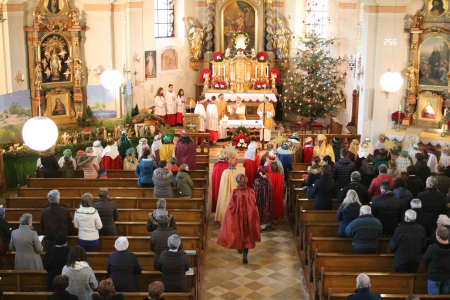 Sternsinger 2018 Einzug