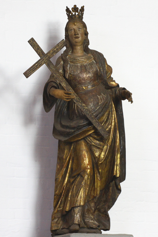 Statue der heiligen Helena in unserer Kirche