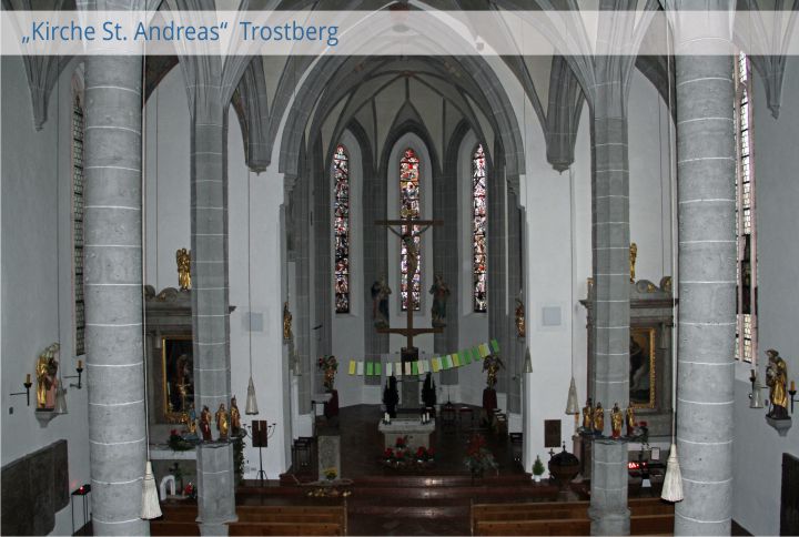 Slider St. Andreas Kirche Altarraum