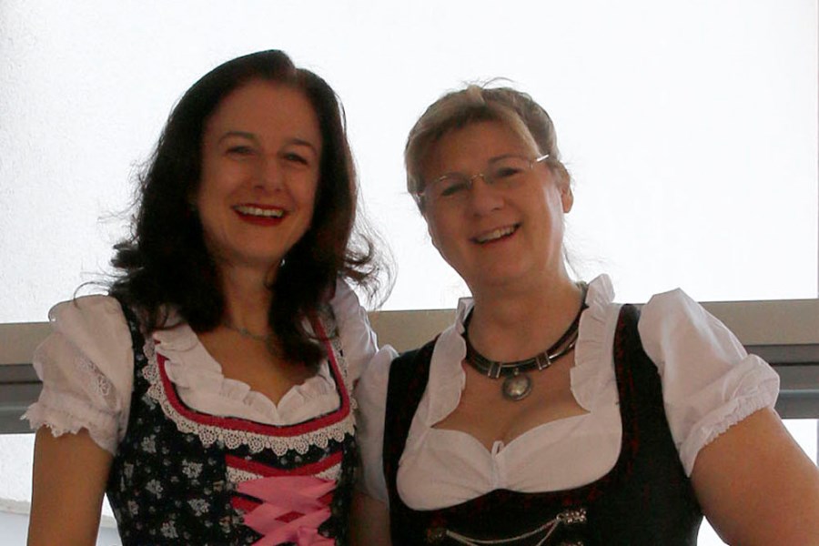 Sekretärinnen der Pfarrbüros in Aschheim und Feldkirchen