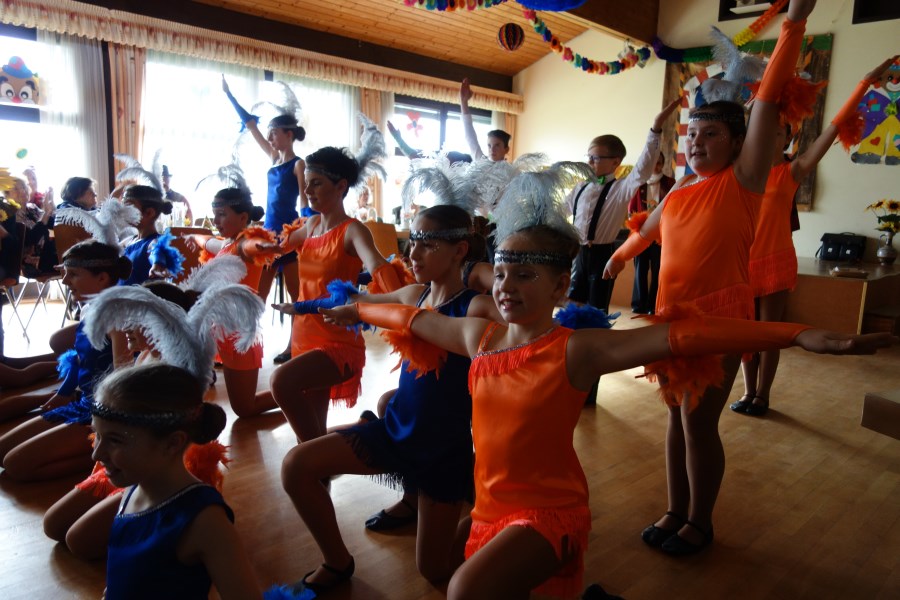 Auftritt der Kindergarde