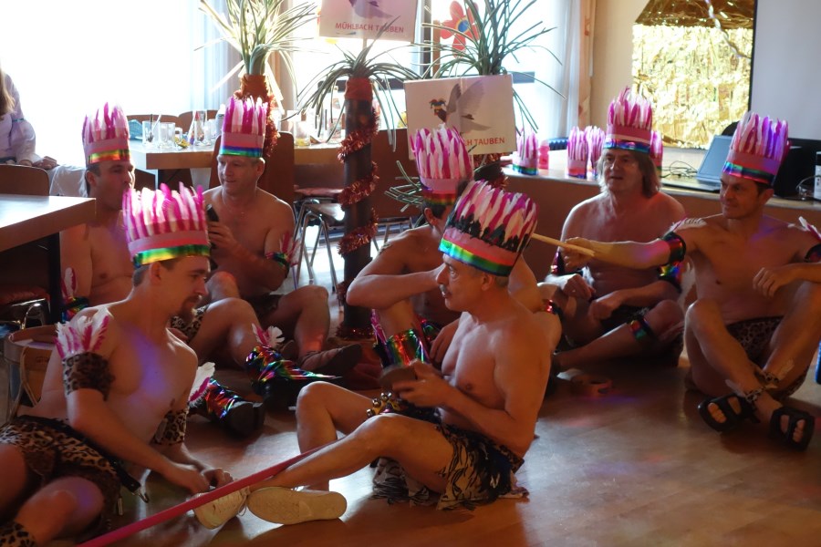 Auftritt der Mühlbachtauben