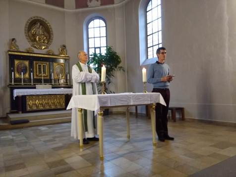 Messe en francais à Augsburg