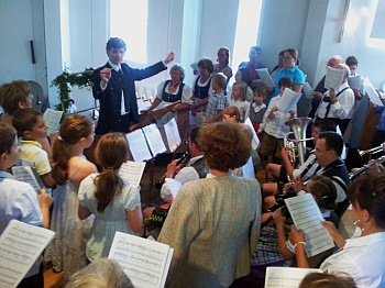 Kinderchor beim Patrozinium 2013 in St. Otto