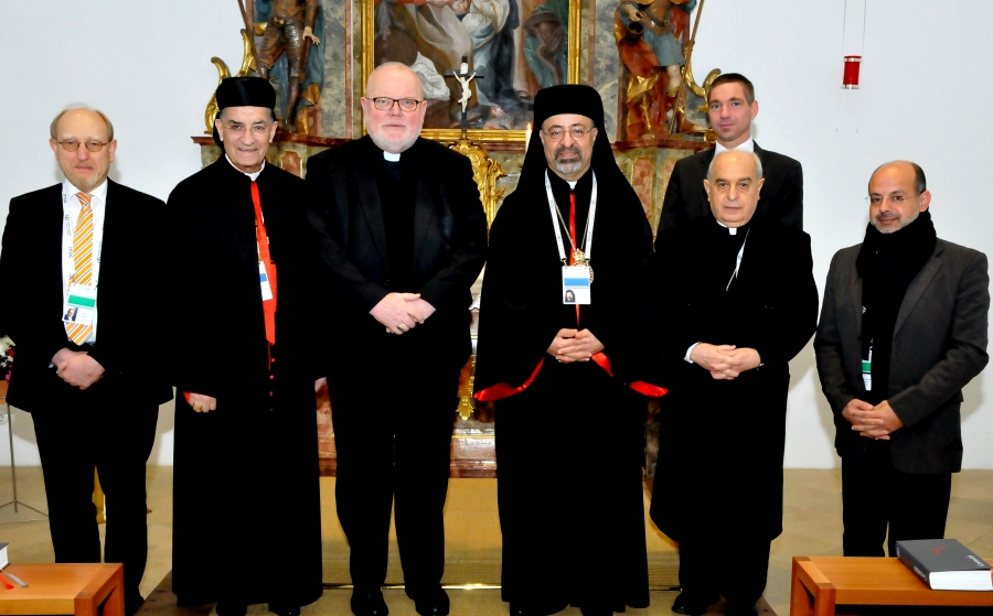 Kardinal Marx trifft Kardinal Raï und Patriarch Sidrak
