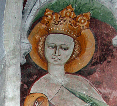 St. Leonhard, Grafing, Fresko