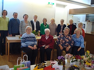 Frauenkreis für Osterbasar 2018 in St. Otto